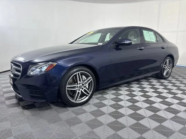 Used 2020 Blue Mercedes-Benz E 350 image 29