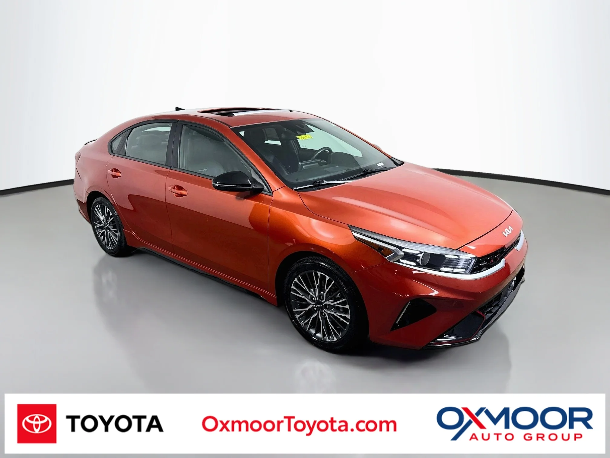Used 2023 Fire Orange Kia GT-Line image 1