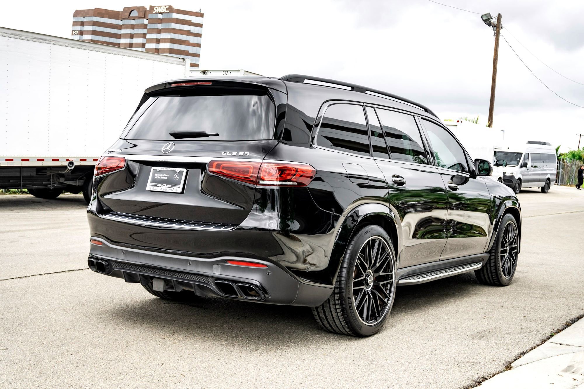 Certified Used 2021 Black Mercedes-Benz AMG® GLS 63 image 5