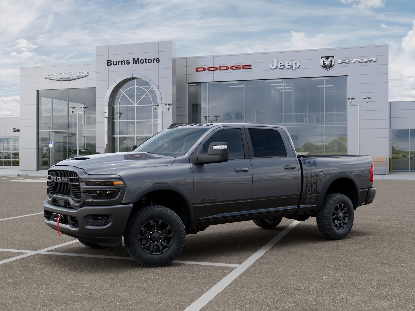 New 2026 Ceramic Gray Clearcoat RAM Power Wagon image 28