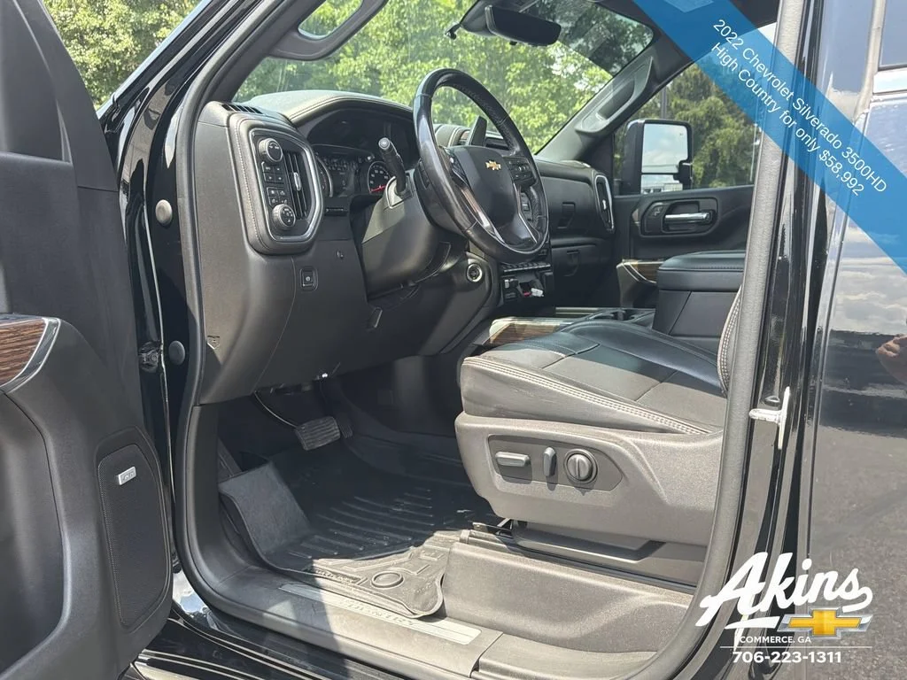 Used 2022 Black Chevrolet High Country DRW image 15
