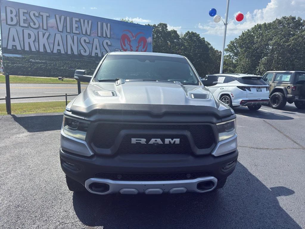 Used 2021 Billet Silver Metallic Clearcoat Ram Rebel image 2