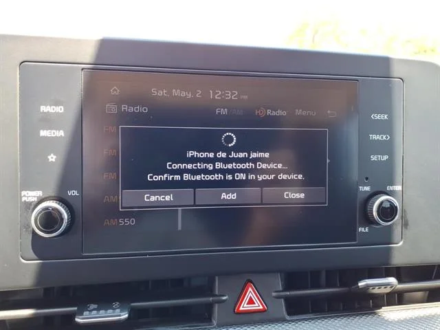 Used 2024 Fusion Black Kia LX image 7