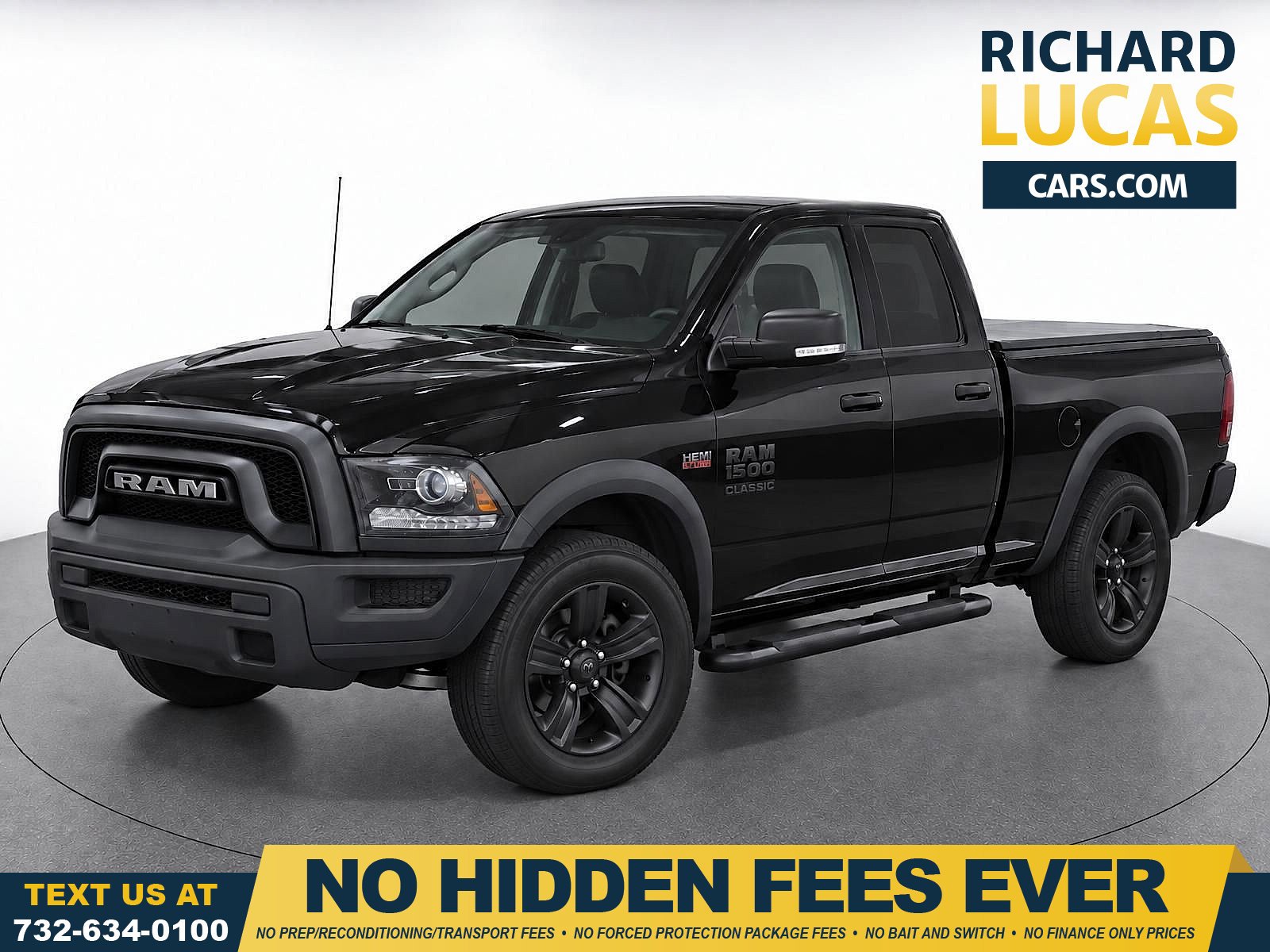 Used 2021 Diamond Black Crystal Pearlcoat Ram Warlock image 1