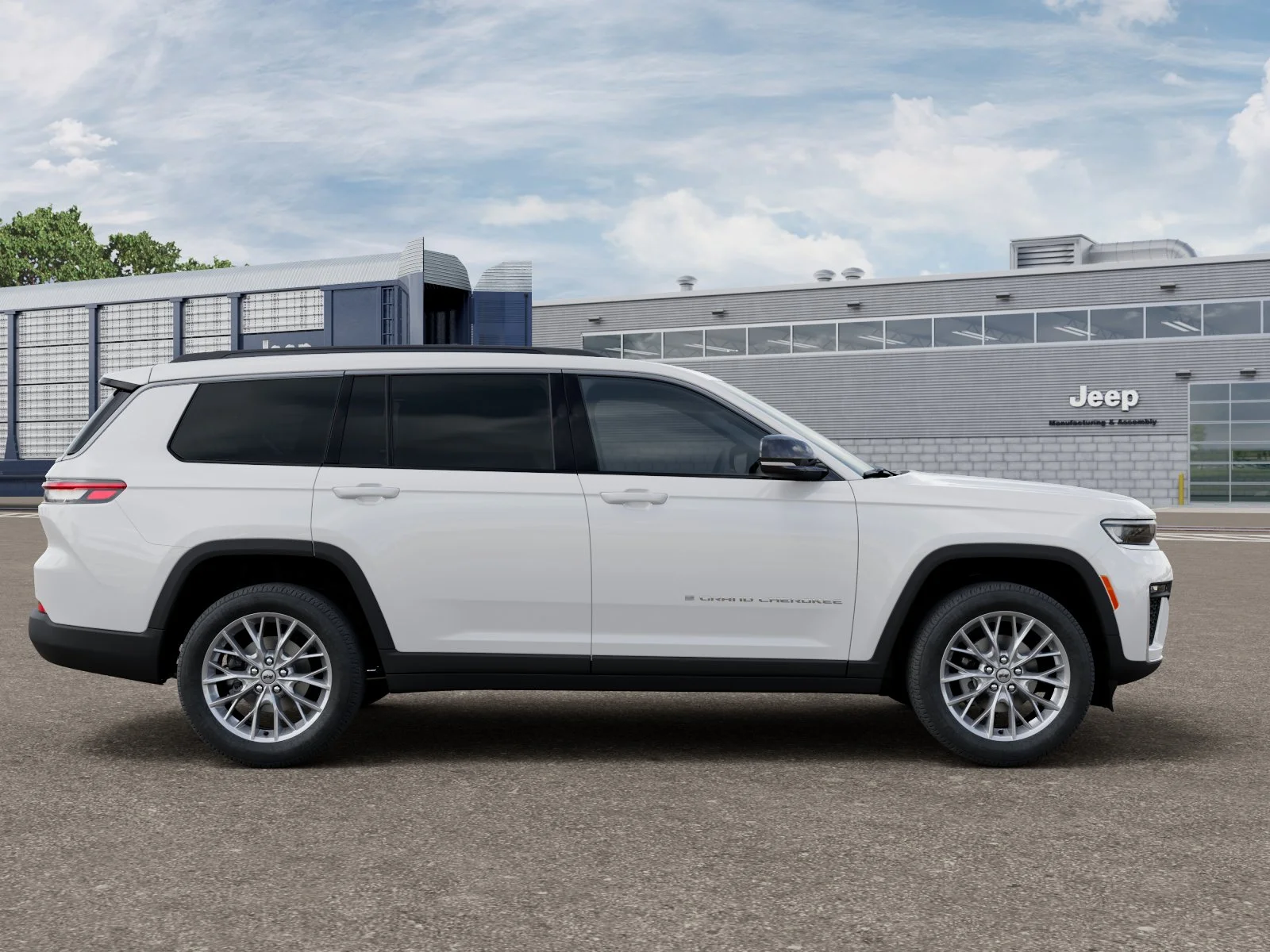 New 2027 Bright White Clear-Coat Paint Jeep Limited image 47