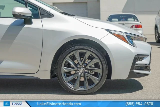 Used 2026 Classic Silver Metallic Toyota SE image 7