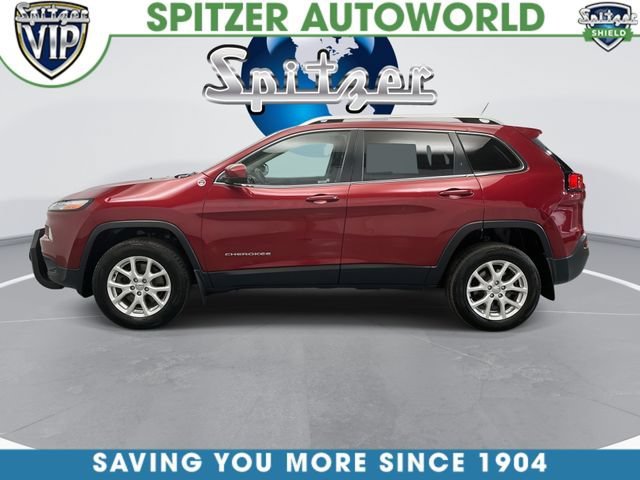Used 2015 Deep Cherry Red Crystal Pearlcoat Jeep Latitude image 8