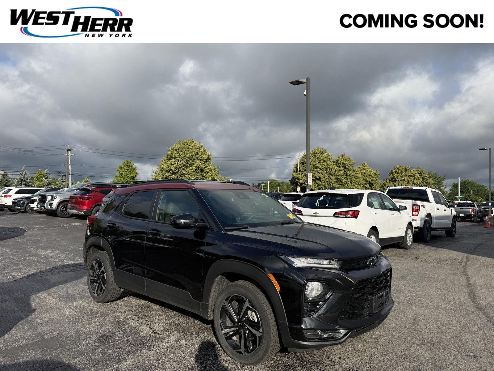 Used 2022 Mosaic Black Metallic Chevrolet RS image 1