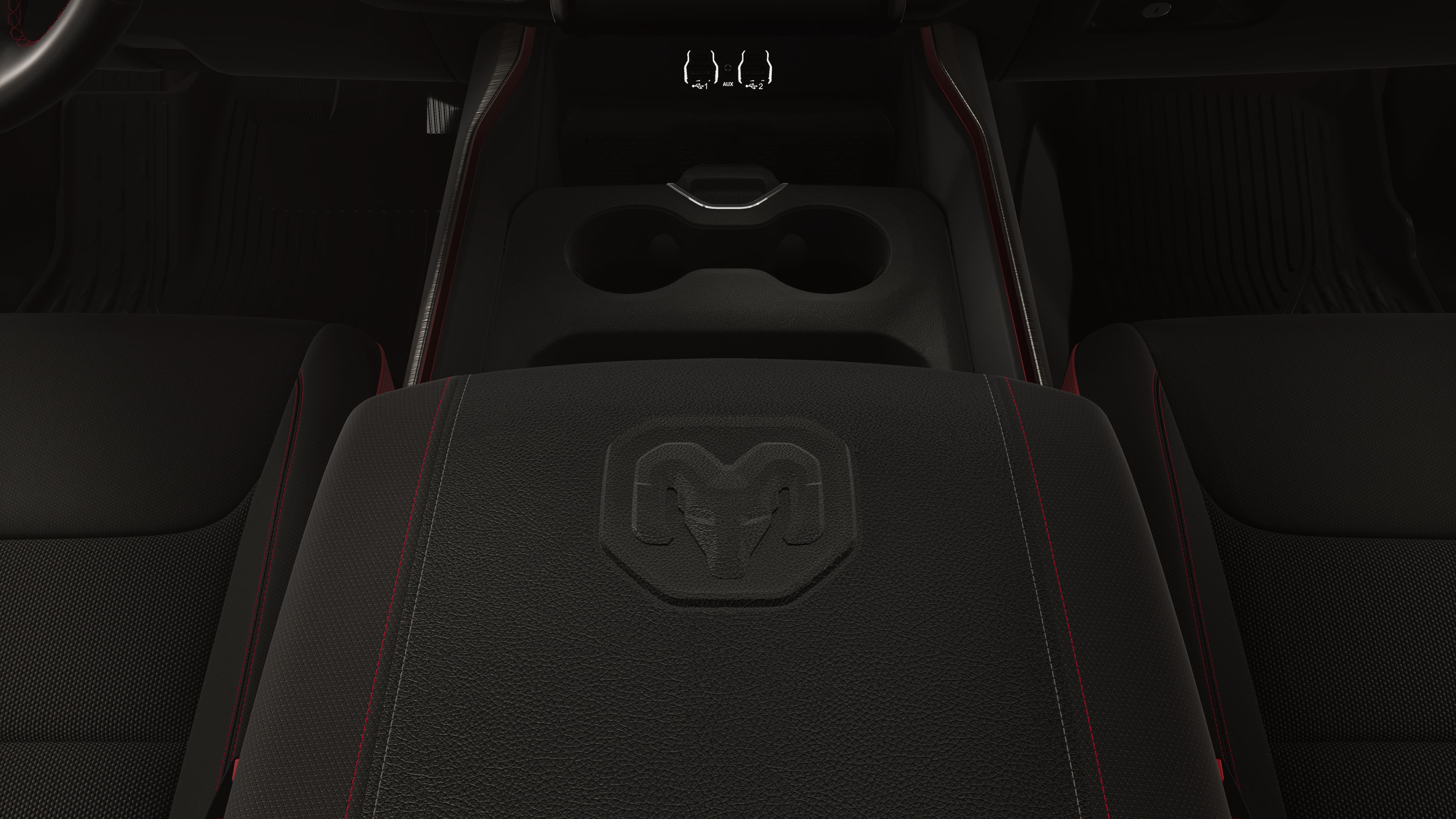 New 2026 Molten Red Pearl-Coat Exterior Paint RAM REBEL image 16