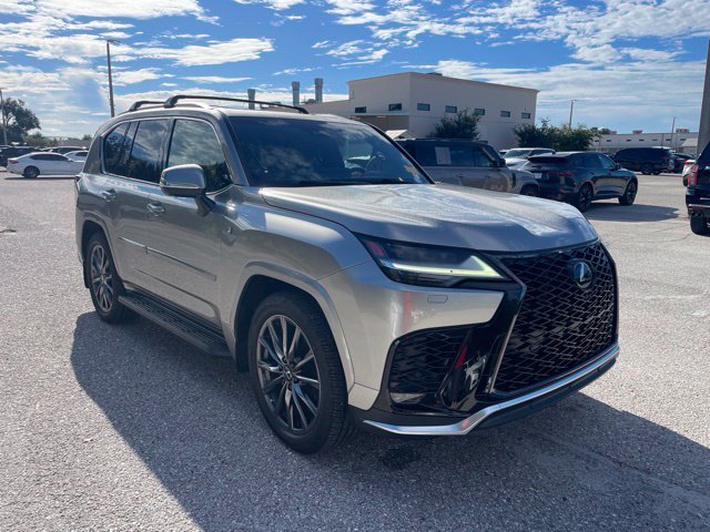 Used 2023 Silver Lexus LX 600 F SPORT image 1