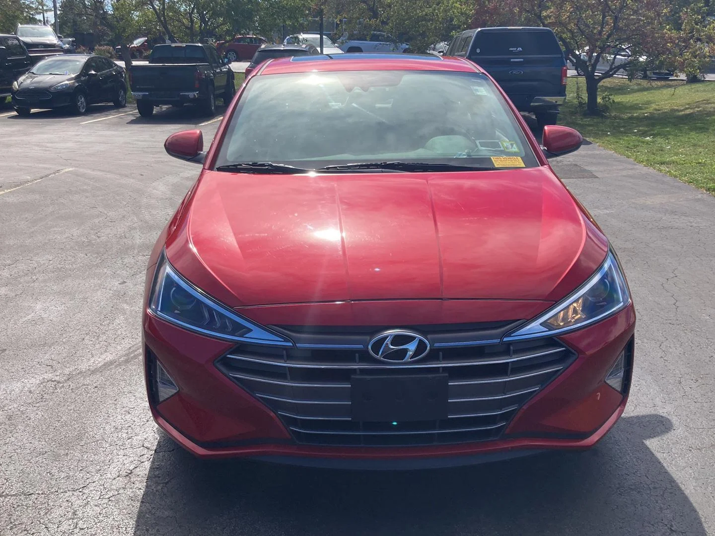 Used 2020 Calypso Red Hyundai Value Edition image 2