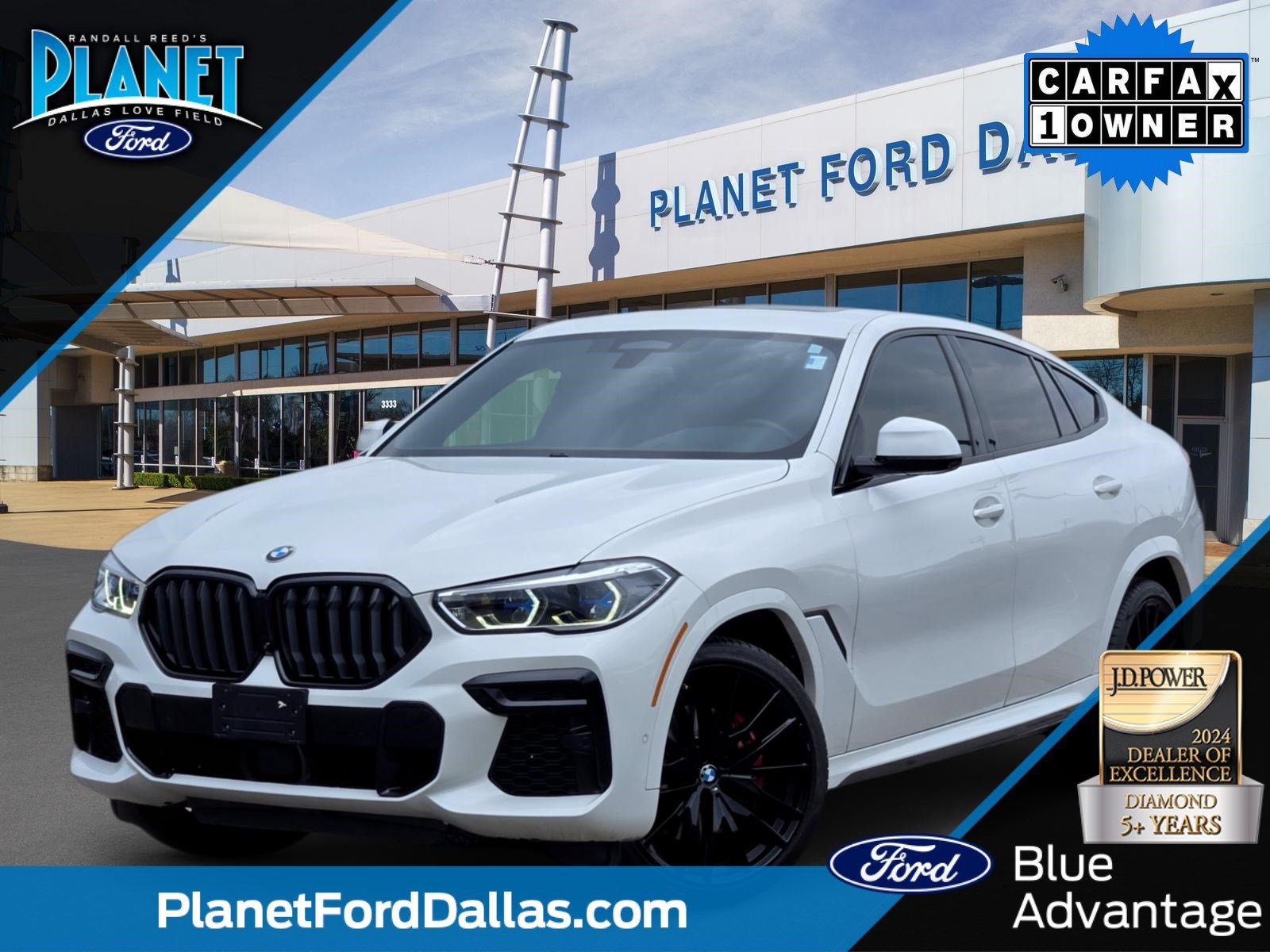 Certified Used 2022 Alpine White BMW xDrive40i image 1
