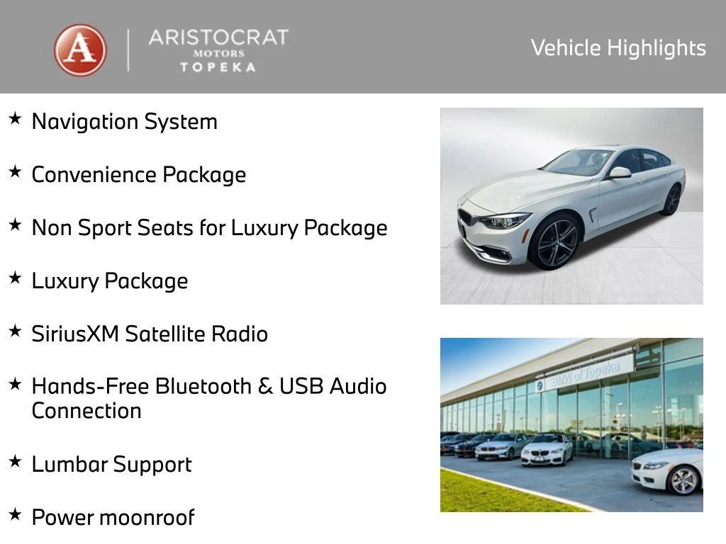 Used 2019 BMW 4 Series 430i with VIN WBA4J3C54KBL04993 for sale in Kansas City