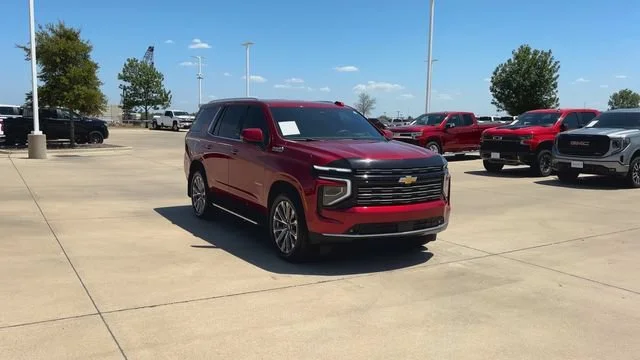 Used 2025 Radiant Red Tintcoat Chevrolet High Country image 3