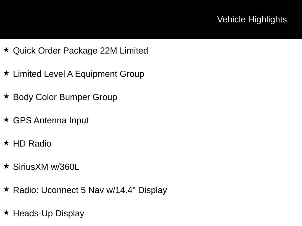 Used 2025 White Ram Limited image 6