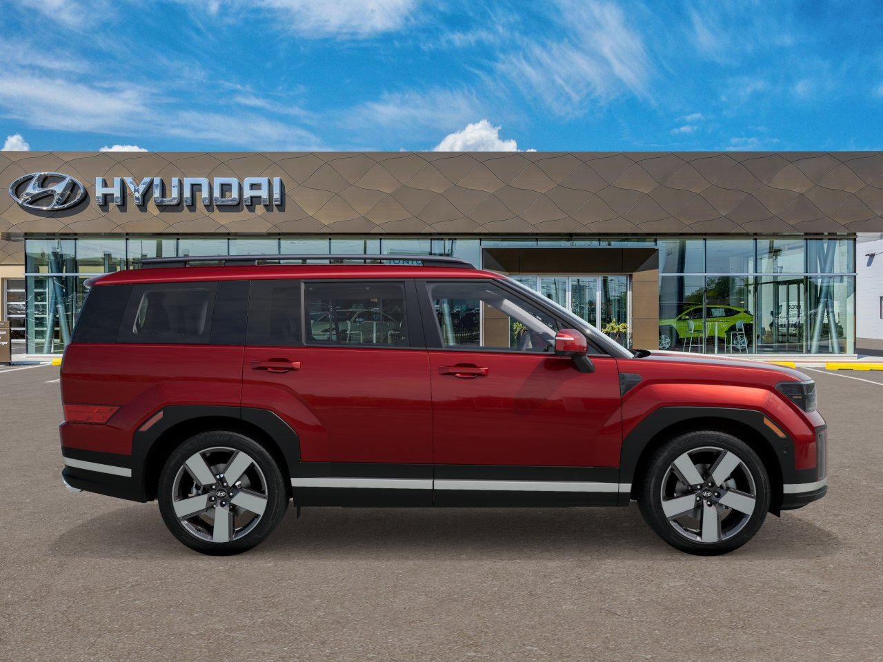 New 2026 Red Hyundai Limited AWD image 7