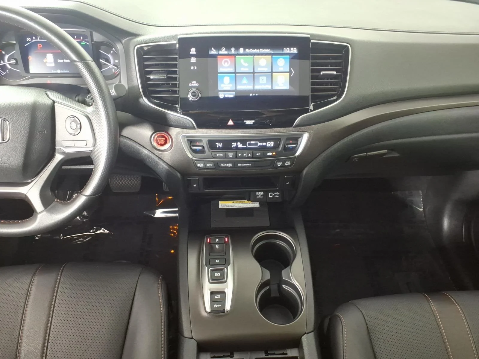 Used 2022 Lunar Silver Metallic Honda TRAILSPORT image 5