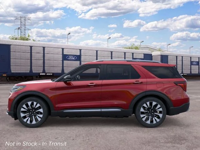 New 2026 Red Metallic Ford Platinum image 3