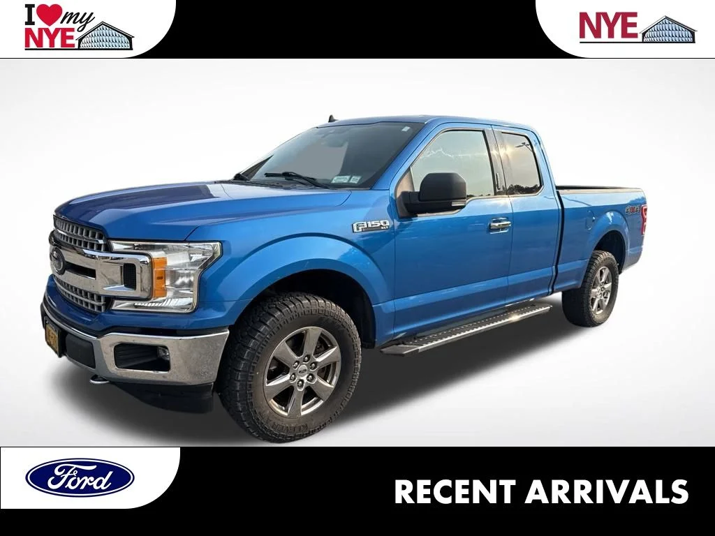 Used 2019 Blue Ford XLT image 1