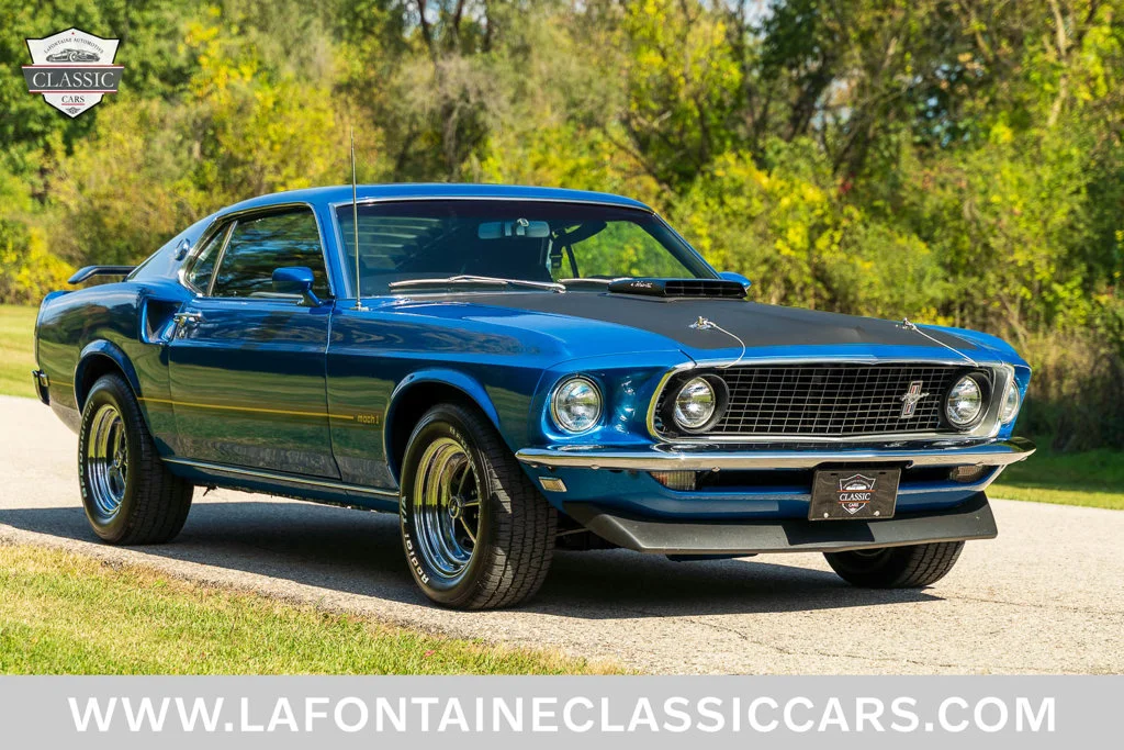Used 1969 Blue Ford Mach 1 image 59