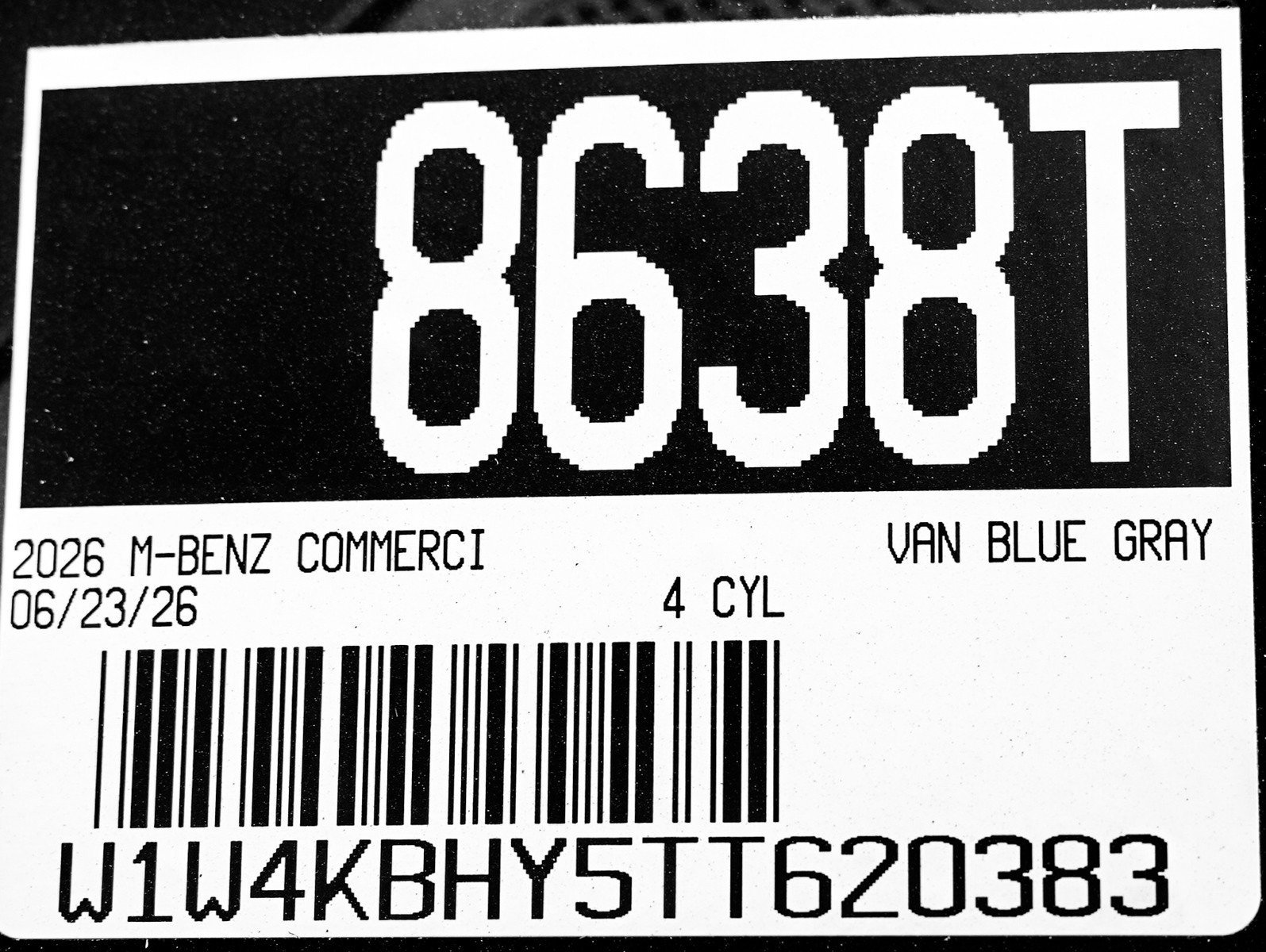 New 2026 Blue Gray Mercedes-Benz 2500 Standard Roof I4 Diesel 144 RWD image 28