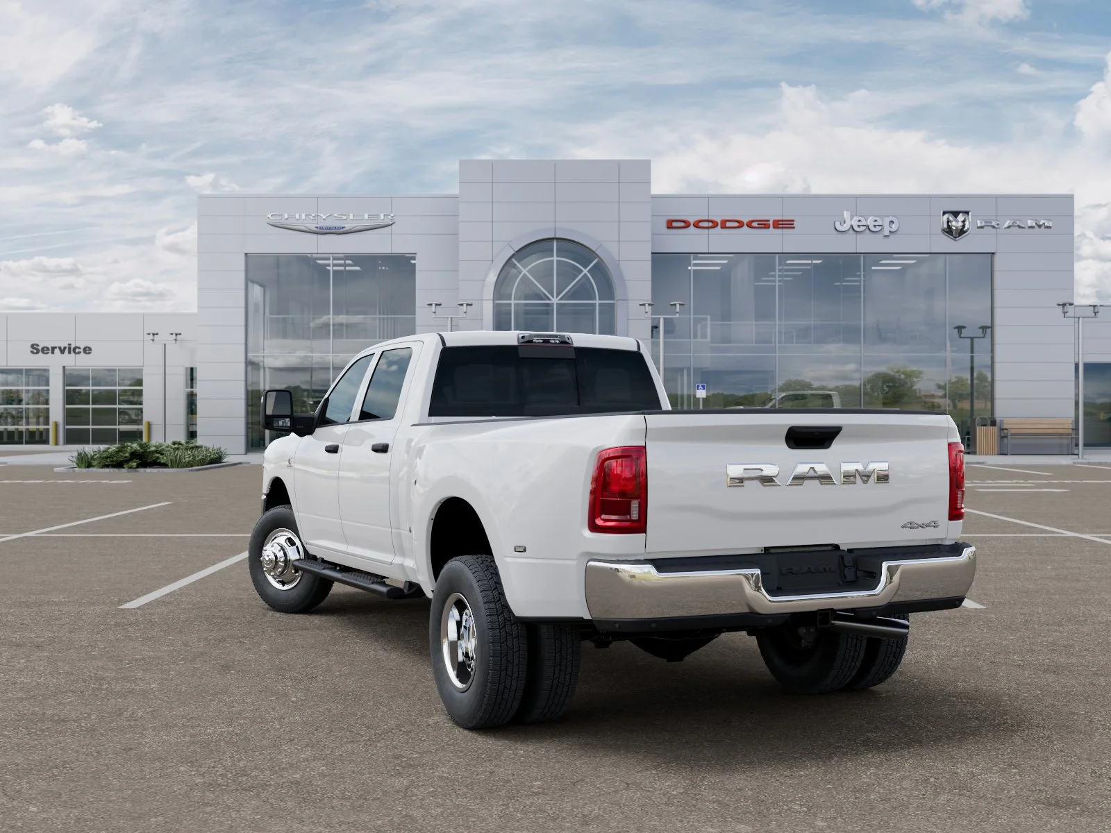 New 2026 Bright White Clear-Coat Exterior Paint RAM Tradesman image 36