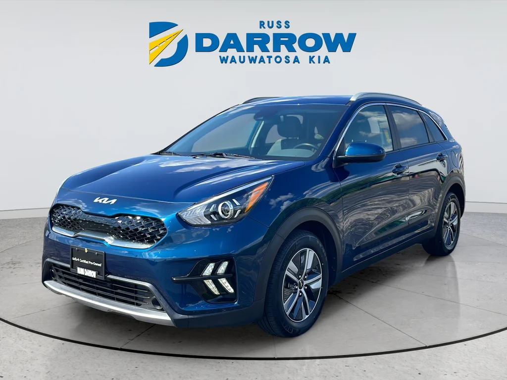 Used 2022 Blue Kia LXS image 1