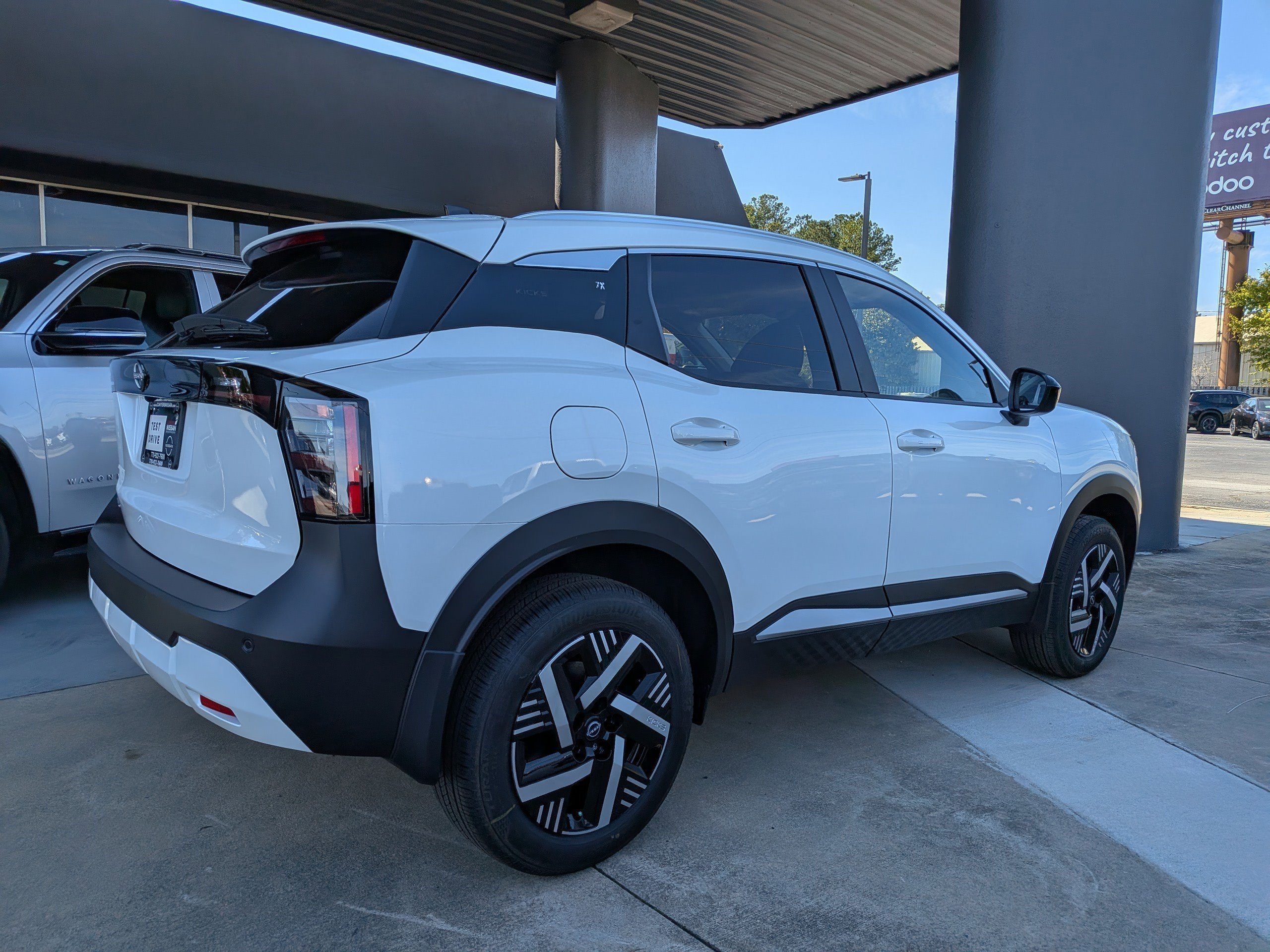 New 2026 Aspen White TriCoat Nissan SV image 3