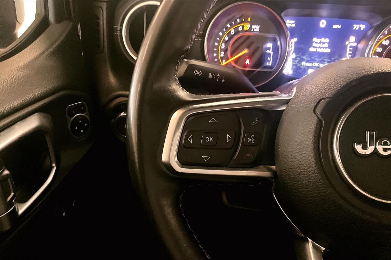 Used 2018 Black Clear Coat Jeep Sahara image 22