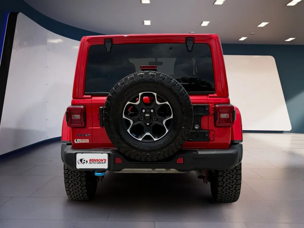 Used 2023 Red Jeep Rubicon 4xe image 4