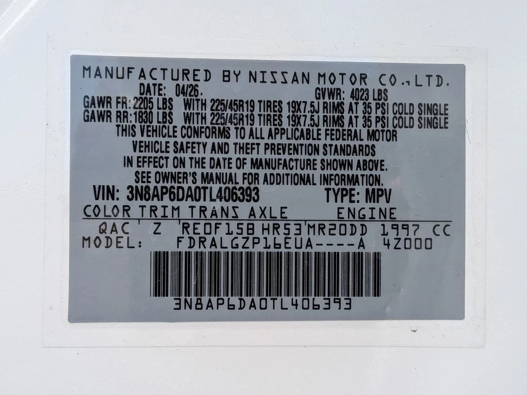 New 2026 Aspen White TriCoat Nissan SR image 25
