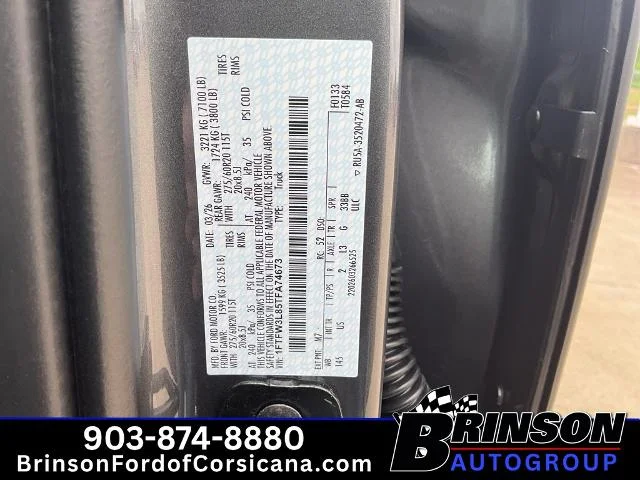 New 2026 Carbonized Gray Metallic Ford XLT image 39