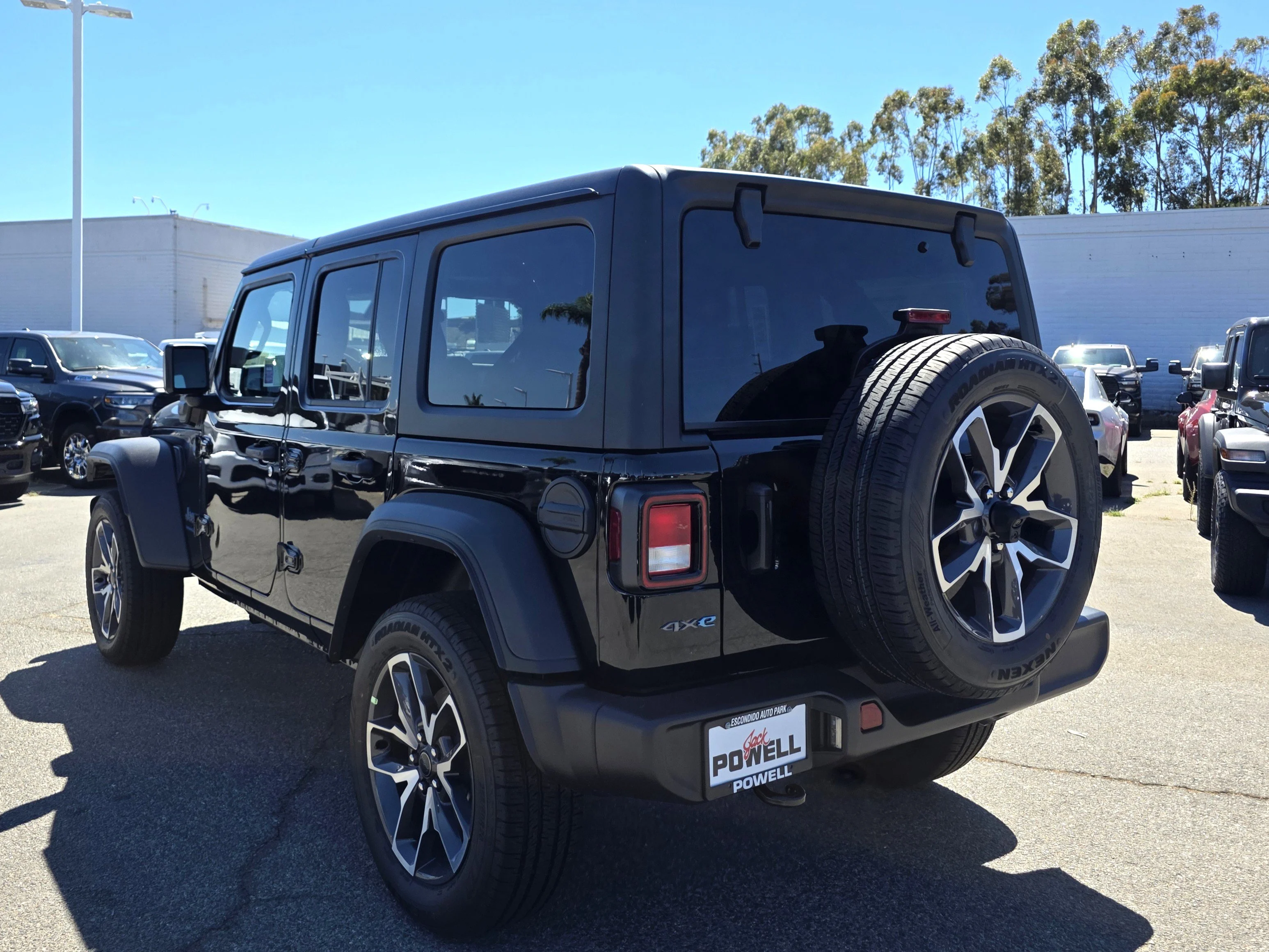 New 2025 Black Clearcoat Jeep Sport S 4xe image 3