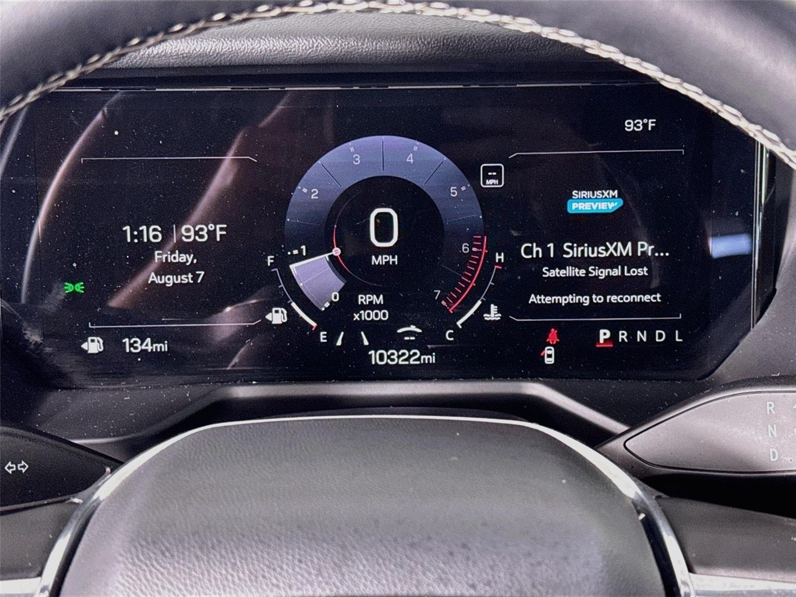 Used 2025 Volcanic Red Tintcoat GMC Denali image 13
