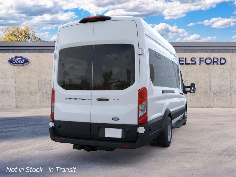 New 2026 Oxford White Ford Passenger Van XLT image 8