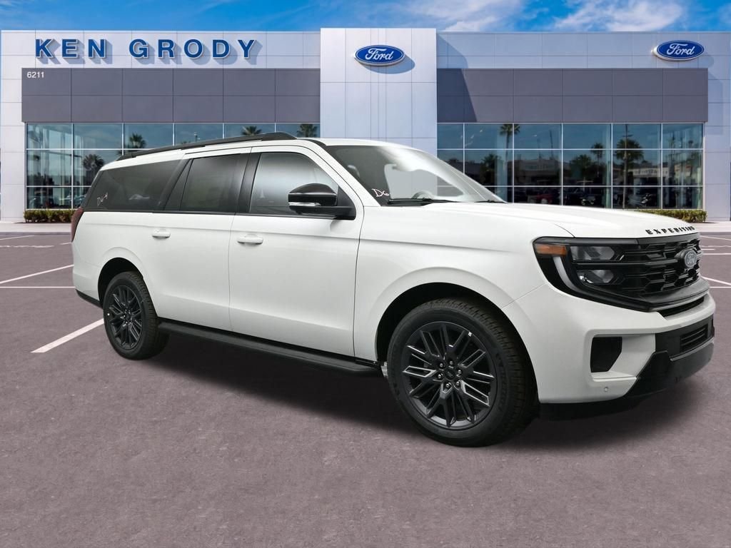 New 2026 Star White Metallic Tri-Coat Ford Platinum image 1
