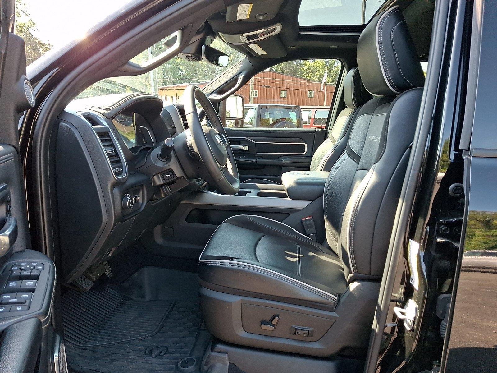Used 2025 Diamond Black Crystal Pearlcoat Ram Laramie image 15