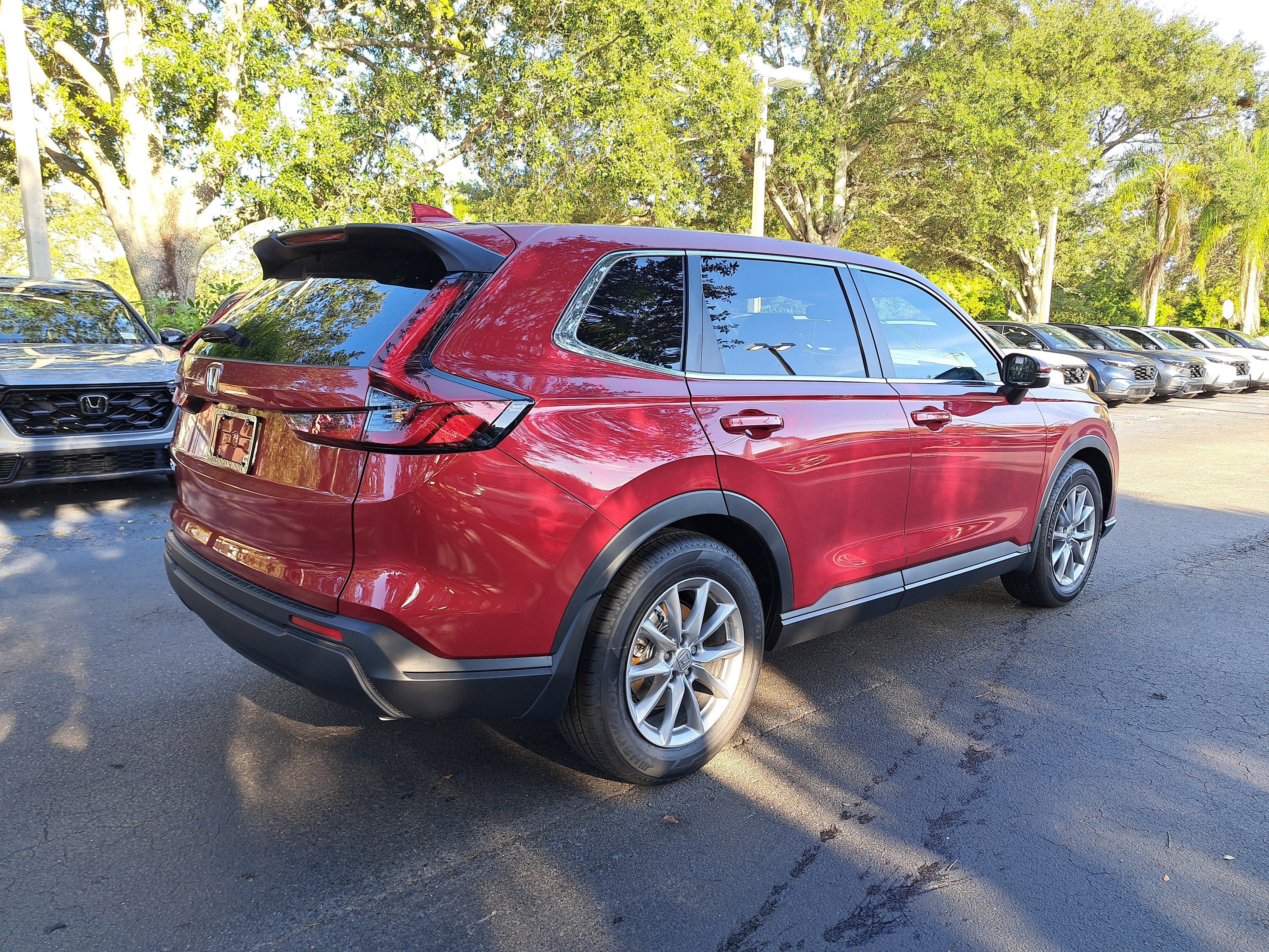 New 2026 Radiant Red Metallic Honda EX image 6