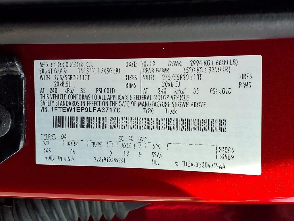 Used 2020 Red Ford XLT image 25
