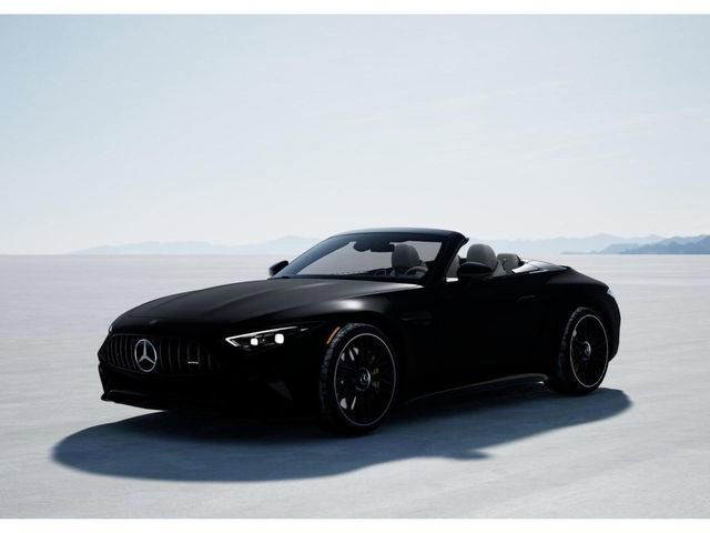 New 2026 MANUFAKTUR Night Black Magno Mercedes-Benz AMG® SL 55 Roadster image 39