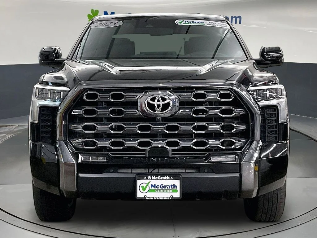 Certified Used 2023 Black Toyota Platinum image 5