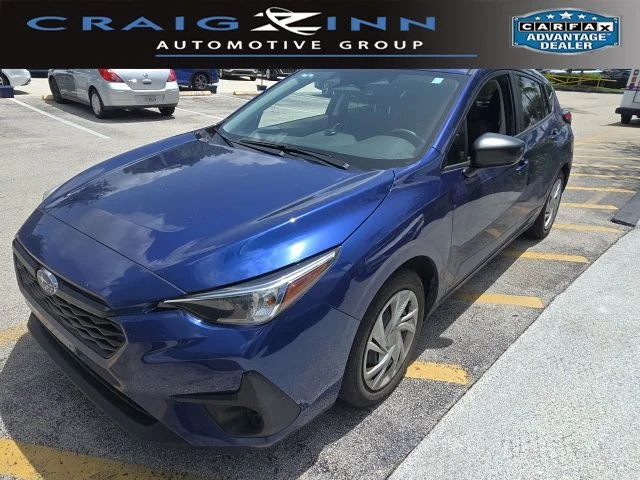 Certified Used 2024 Blue Subaru Base image 1