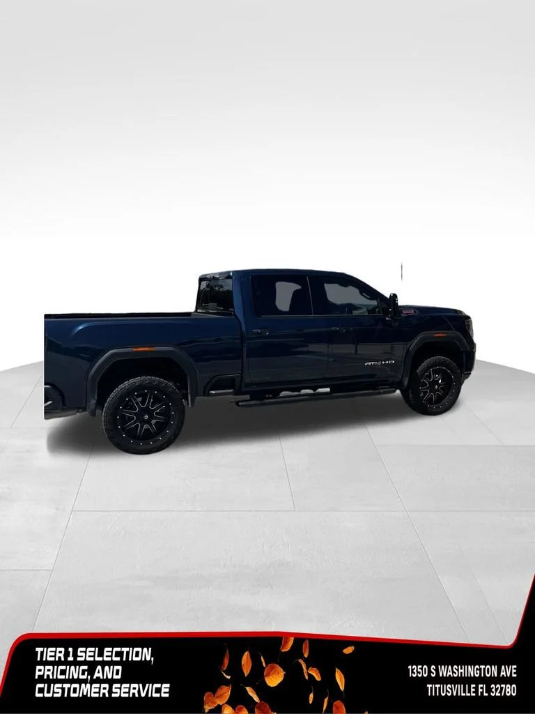 Certified Used 2023 PACIFIC BLUE METALLIC GMC AT4 image 2