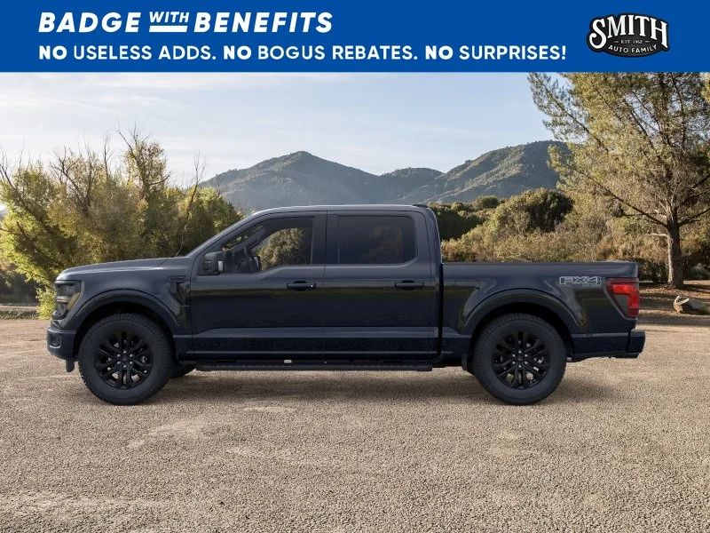 New 2026 Agate Black Metallic Ford XLT image 4