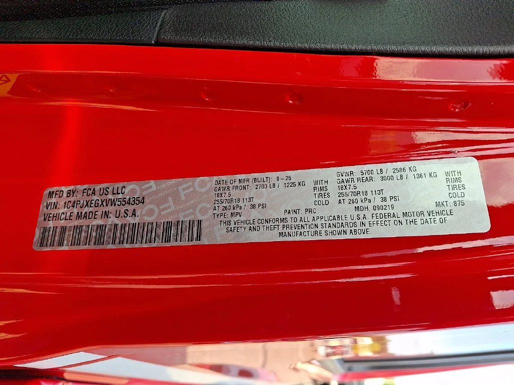 New 2027 Firecracker Red Clearcoat Jeep Sahara image 19