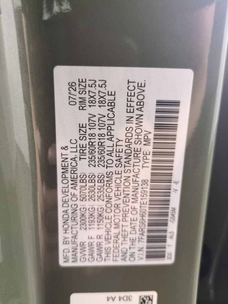 New 2026 Ash Green Metallic Honda TrailSport image 29