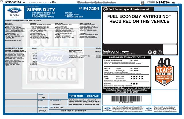 2017 Ford F-250SD XLT