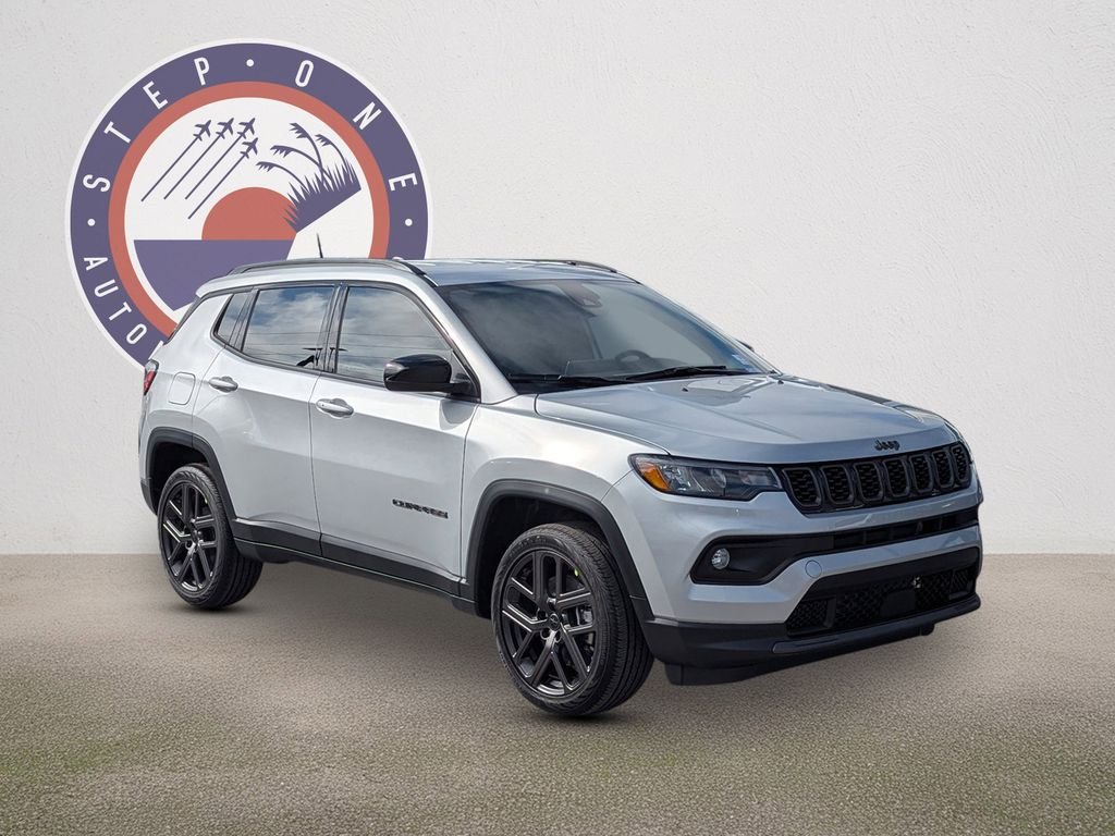 New 2026 Silver Zynith Metallic Clear-Coat Exterior Paint Jeep Latitude image 2