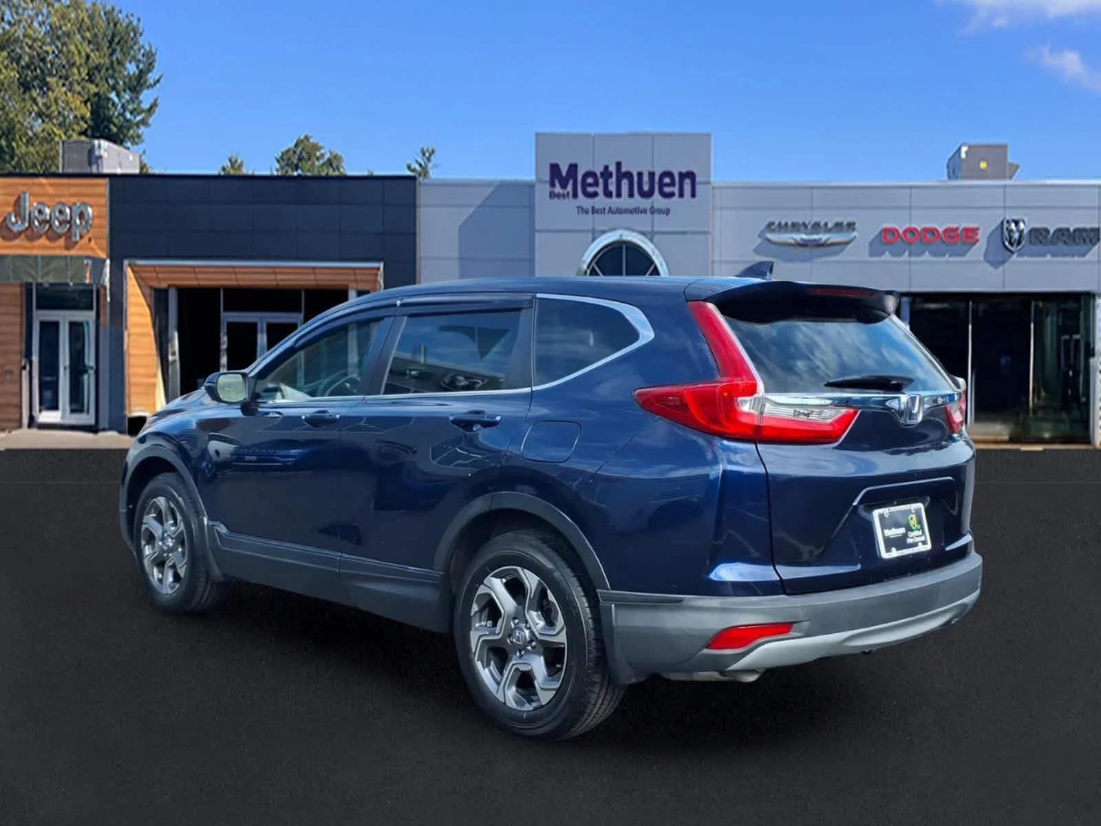 Used 2019 Obsidian Blue Pearl Honda EX image 7