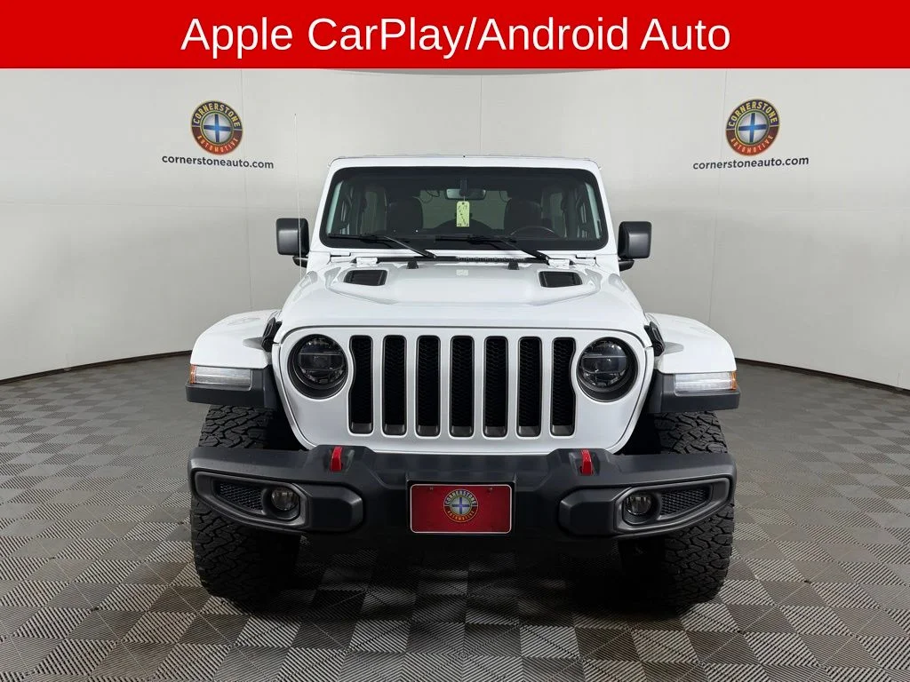 Used 2019 Bright White Clearcoat Jeep Unlimited Rubicon image 17